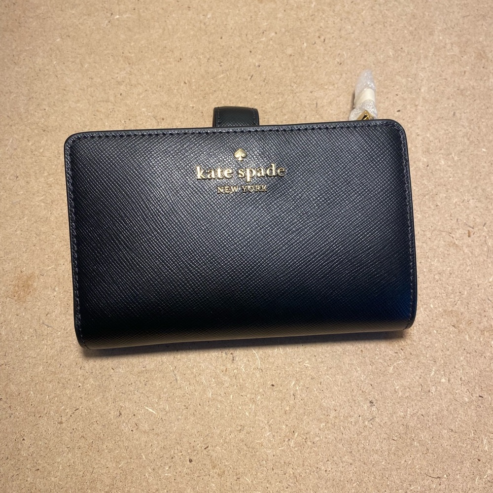 Kate Spade Black Leather Wallet